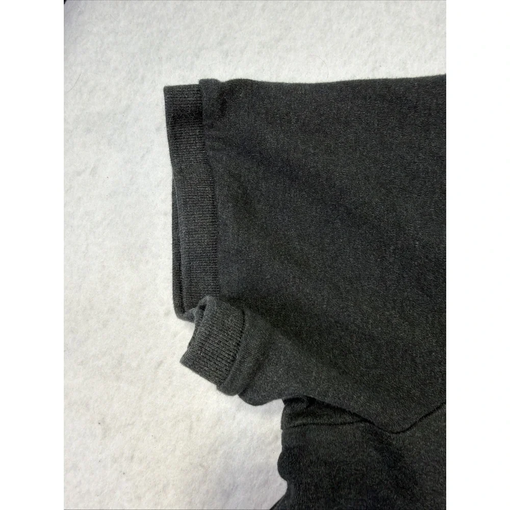 Polo Ralph Lauren Mens XL Charcoal Gray Solid Polo Shirt Custom Cotton